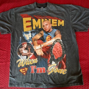 Eminem Rap Tee hip hop Slim Shady when gone modern retro vintage 90s style shirt